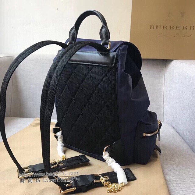 Burberry專櫃新款雙肩包 巴寶莉升級版Rucksack軍旅背包  db1108